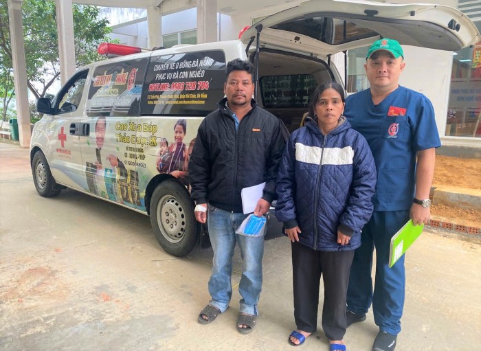 Hỗ trợ chăm sóc sức khỏe cho bệnh nhân nghèo tỉnh Quảng Nam